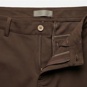 Pantalones Deportivos Casuales de Lona Hechos a Medida al por Mayor, Pantalones Ajustados para Hombre con Ribete, 100% Poliéster, Duraderos y Cómodos - Product Image 4