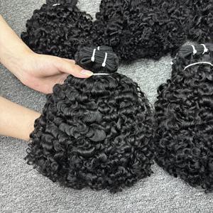 2024 ขายผมดิบพม่าหยิกอัจฉริยะผ้า 100% ผมดิบ One Donor ไม่ processed ขายส่งราคาสไตล์ยอดนิยม - Product Image 3