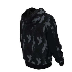 Custom 3D Puff <b>Hoodie</b> for Men <b>Oversized</b> <b>Long</b> Sleeves Cotton Sweatshirt with Sublimation Logo Breathable Hoodies Basics - Product Image 6