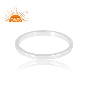 Increíble diseño, anillo de banda de Plata de Ley 925, joyería de diseño personalizado para mujer, regalo para ella. - Product Image 4