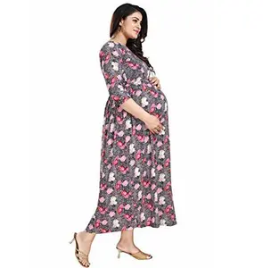 通気性のあるベストセラーのレディースウェア刺繍入りシフォンフロックスーツ妊婦フロックスーツマタニティドレス