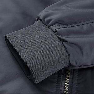 Blouson aviateur haut de gamme, étiquette privée personnalisée, matériau durable, vente en gros - Product Image 4
