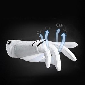 Gant de golf respirant pour homme, main gauche, en tissu blanc doux, accessoire de golf durable, différentes tailles - Product Image 5
