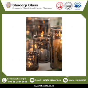 คอลเลกชันใหม่ออกแบบ Handblown ร่มแก้วเคลือบเงา Votives สําหรับตกแต่งบ้าน - Product Image 2