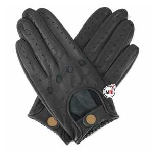 Guantes de cuero de fábrica de algodón blanco de piel de cabra para hombre Guantes de trabajo de conductor para uso diario - Product Image 5
