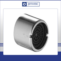 Aérateurs de Robinet Industriels en Laiton de Haute Qualité Résistants à la Corrosion Privac Brassworks PBL-FV001 Finition Chromée Économiseur d'Eau PVC