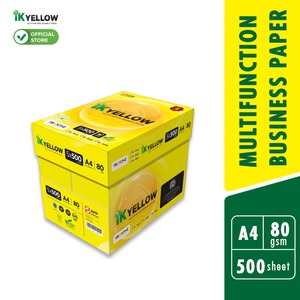 Calidad Superior 100% pulpa de madera Natural IK amarillo A4 80gsm papel de copia perfecto pedidos de oficina a granel suministrados por fábrica - Product Image 2