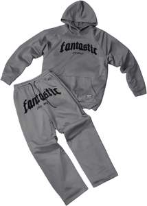 ชุดวอร์ม2ชิ้นสำหรับผู้ชายชุดวอร์มชุดกีฬาพร้อมฮู้ดสำหรับใส่วิ่งออกกำลังกายในยิม - Product Image 5