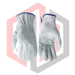 Premium Quality Cowhide Leather Driver <b>Gloves</b> Men Classic Design <b>Silicone</b>-Free Powder-Free Tear-Resistant Safety <b>Gloves</b> - Product Image 5