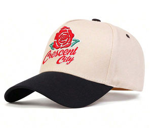 Gorra de béisbol de 5 paneles de sarga de algodón 100% al por mayor para deportes al aire libre gorra de béisbol personalizar 3D bordado logo papá sombrero - Product Image 5