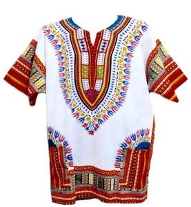 Smart Exclusive 2023 dernière chemise Dashiki en coton avec impression de conception personnalisée partout hommes et femmes Heavy Cool Trendy Nice - Product Image 1