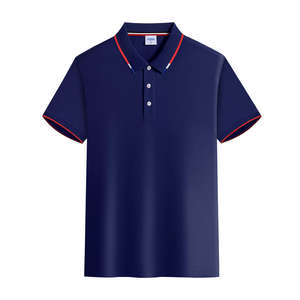 T-shirts polo pour hommes en polyester vierge à séchage rapide en gros T-shirt Glof avec impression par sublimation de logo personnalisé pour hommes - Product Image 2