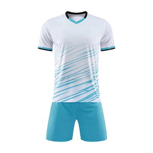 Maillots de football pour adultes avec impression par transfert thermique Nom du joueur Tenue de football pour hommes Séchage rapide Respirant Vêtements de sport d'équipe Uniforme Haut - Product Image 4