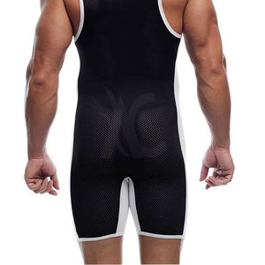 Durable Breathable Fabric Wrestling Uniform Designed For Professional <b>Athletes</b> And Long Lasting Training Use - Product Image 6