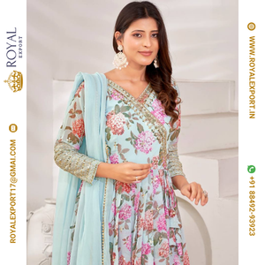 Nouvelle Collection de robes de soirée design au tarif de gros par Royal Export Surat - Product Image 2