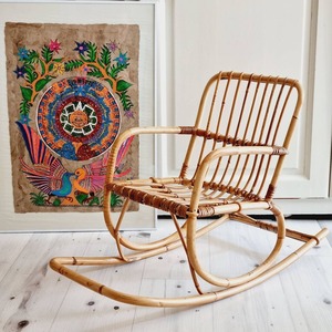 เก้าอี้โยกหวายขนาดเล็กปรับเอนได้สำหรับเด็กทารกที่มีความทนทาน - Product Image 2