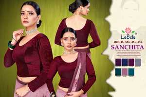 Blusa de mujer de moda de invierno SANJNA elegante tela tejida superior de lujo de LeBele al mejor precio al por mayor - Product Image 6