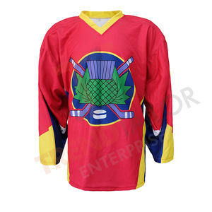 Jersey de Hockey sobre Hielo Sublimado con Diseño Personalizado al por Mayor 2025 - Product Image 3