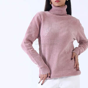 Suéter de Felpa Acogedor con Tacto Suave y Atractivo Diseño Moderno, Suéter de Punto Premium con Textura Elegante - Product Image 6