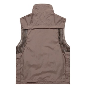 Chaleco de Senderismo para Hombre, Estilo Único, Sin Mangas, Softshell, Cremallera Completa, Cortavientos, Diseño Personalizado, Deportivo, para Viajes - Product Image 2