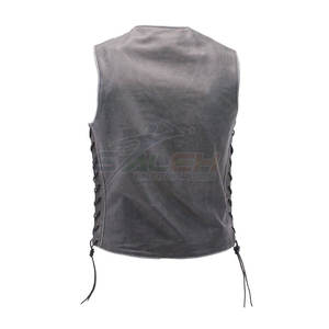 Meilleure édition gilet en cuir respirant marque privée de haute qualité personnalisable pour l'hiver variété de produits frais demandés - Product Image 2