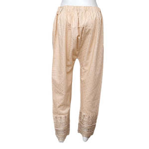 Pantalon brodé pour femme - Camel - Product Image 2