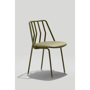 Silla de metal decorativa de estilo industrial hecha a mano con marco ligero duradero, estabilidad reforzada y apariencia impresionante - Product Image 6