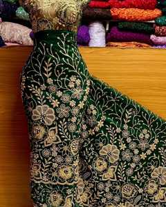 Encaje Jacquard Nigeriano de Lujo de Alta Calidad, 5 Yardas, Organza Africana, Brocado de Poliéster, Kanga, Tul Francés con Bordado - Product Image 1