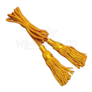 Premium Quality Wholesale Coated Braided Drawcord Bagpipes Drone <b>Cords</b> Eco-Friendly Customizable Best Grade - Product Image 2