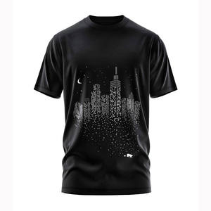 T-shirts Offre Spéciale pour hommes T-shirts en coton lourd Mode Streetwear Logo personnalisé T-shirts pour hommes surdimensionnés unis vierges - Product Image 1