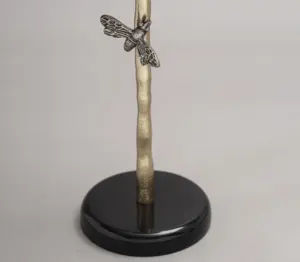 Bougeoir de décoration éléphant de luxe de meilleure qualité en métal au design européen - Product Image 4