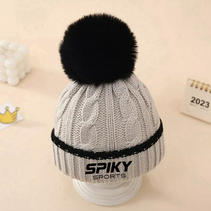 Gorro cálido de moda, gorro de calavera de punto elástico suave para hombres y mujeres, viajes al aire libre, temporada de nieve - Product Image 2