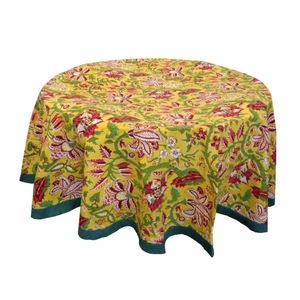 Handmade 150 CMS vòng khăn trải bàn phong cách bền mềm bảng bìa cho 4 chỗ ngồi bảng cho ăn uống nhà bếp sự kiện bên - Product Image 3