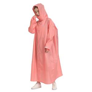 Eva Rain Coat Poliéster logotipo de marca personalizado - Product Image 5