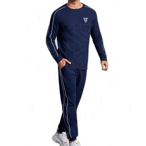 Conjuntos Deportivos de Invierno de Talla Grande, 100% Algodón, de Alta Calidad, Personalizables, Transpirables, de Secado Rápido, en Color Liso, Más Vendidos - Product Image 1