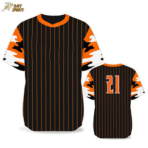 Ensemble de maillots de baseball sans manches de haute qualité professionnelle pour adultes, respirant, léger, confortable, grande taille, prix bas, 100% - Product Image 2