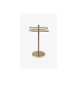 Premium quality brass <b>towel</b> stand for modern <b>bathrooms</b> offering durable design elegant <b>storage</b> solution for everyday use - Product Image 2