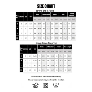 Ensemble de yoga pour femmes, deux pièces sans couture, soutien-gorge et leggings de sport, vêtements d'entraînement et de sport - Product Image 6