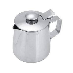 Pichet élégant en acier inoxydable pour servir de l'eau, du jus et des boissons dans la maison, la cuisine, le restaurant et le bureau. - Product Image 3