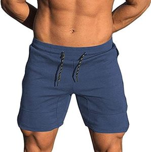 Vêtements de sport et vêtements de fitness de style High Street pour hommes de Offre Spéciale T-shirts à motifs solides et ensemble de shorts assortis de grande taille - Product Image 1