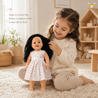 TUSALMO Vente en gros de poupées pour filles personnalisées de 21 pouces, poupée bébé blanche en vinyle souple, cheveux bouclés, plusieurs tenues, éducatif, OEM ODM