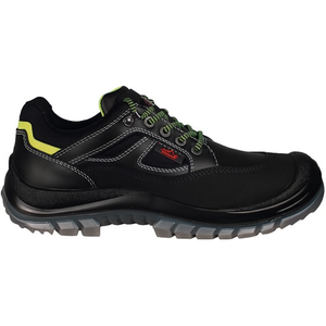 Lace-Up Anti-Slip Sneakers Breathable <b>Mesh</b> Lining Leather Upper Material - Product Image 2