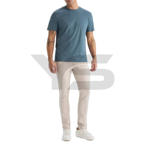 Camiseta Casual de Manga Corta para Hombre, Corte Regular, Precio al por Mayor, Tela de Algodón Transpirable de Alta Calidad, Logotipo Personalizado Impreso - Product Image 6
