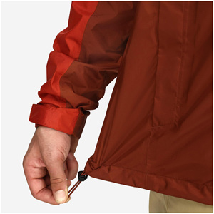 Vestes de pluie légères pour hommes grande taille imperméable couleur unie coupe-vent extérieur veste à capuche coupe-vent veste Sport - Product Image 5