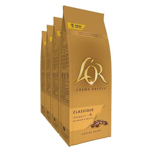 เมล็ดกาแฟ Crema Classique L'Or 500กรัม, เอสเปรสโซผสมกลิ่นหอมสำหรับร้านกาแฟร้านอาหาร - Product Image 1