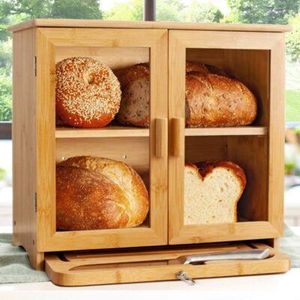 Contenedor de Pan de Madera Hecho a Mano |   Artesanía de Alta Calidad |   Pedidos al por Mayor - Product Image 1
