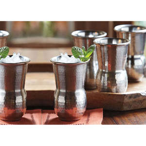 Gobelet isotherme Divris Mughlai martelé 900 ml - Verre à boire élégant et luxueux - Product Image 5