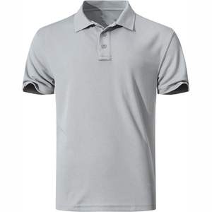 2025 MOQ Hombres Camiseta Polo de manga corta Fabricado en fábrica Camisetas bajas polos, camiseta polo - Product Image 4