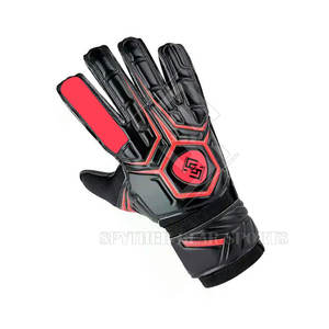 Gants de gardien de but de haute qualité, super doux, en latex, antidérapants, avec sangle de poignet réglable et protection des doigts - Product Image 5