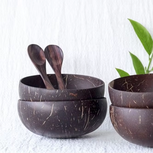 ชามมะพร้าวขายส่งเครื่องครัวเปลือกมะพร้าวธรรมชาติ2025สำหรับบ้าน - Product Image 1